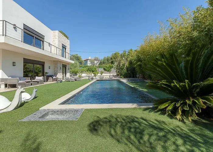 In Juan-les-pins With Heated Pool * Antibes